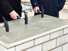 Grundsteinlegung für Wohnentwicklung RIVAGE am Zollhafen in Mainz